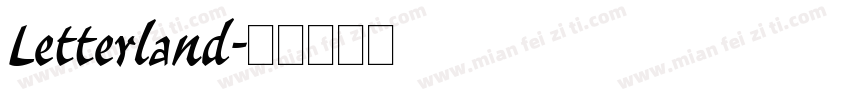 Letterland字体转换