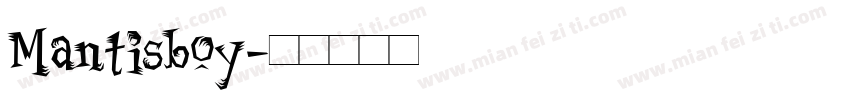 Mantisboy字体转换