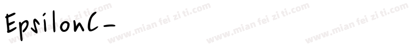 EpsilonC字体转换