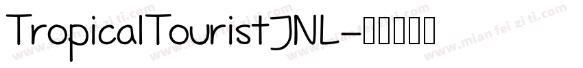TropicalTouristJNL字体转换