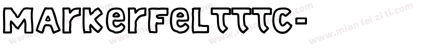 MarkerFeltttc字体转换