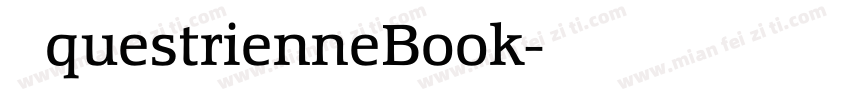 EquestrienneBook字体转换