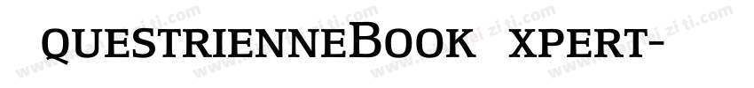 EquestrienneBookExpert字体转换