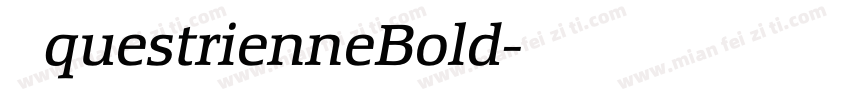 EquestrienneBold字体转换