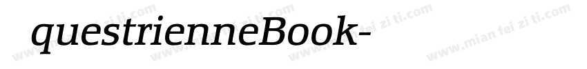 EquestrienneBook字体转换
