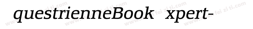 EquestrienneBookExpert字体转换