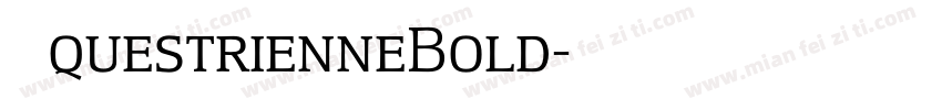 EquestrienneBold字体转换