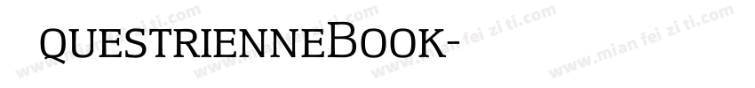 EquestrienneBook字体转换