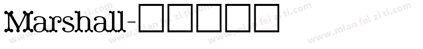 Marshall字体转换