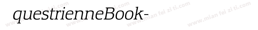 EquestrienneBook字体转换