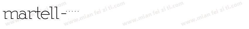 martell字体转换