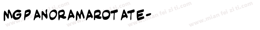 MgPanOramaRotate字体转换