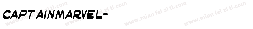 CaptainMarvel字体转换