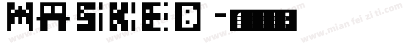 MASKED字体转换