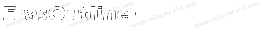 ErasOutline字体转换