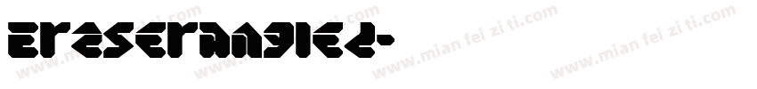 EraserAngled字体转换