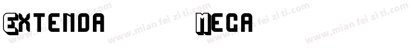 Extenda-50Mega字体转换