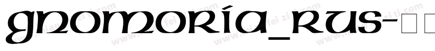 Gnomoria_rus字体转换
