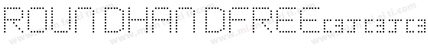 RoundHandFree字体转换