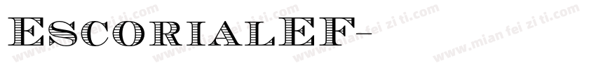 EscorialEF字体转换