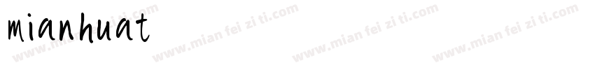 mianhuat字体转换
