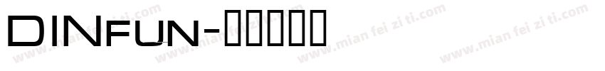 DINfun字体转换