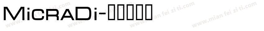 MicraDi字体转换