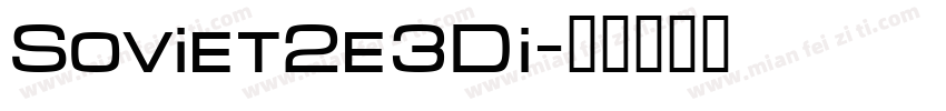 Soviet2e3Di字体转换