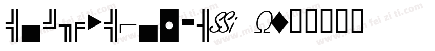 PiSNeoPrintM319字体转换