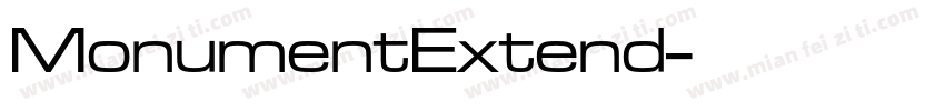 MonumentExtend字体转换