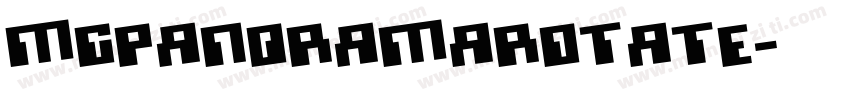MgPanOramaRotate字体转换