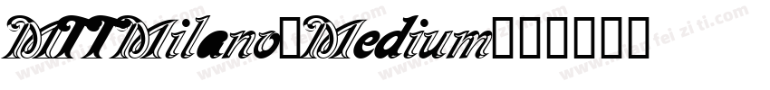 MTTMilano-Medium字体转换