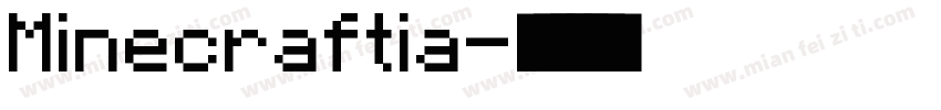 Minecraftia字体转换