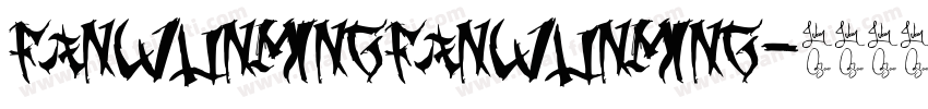 FanWunMingFanWunMing字体转换