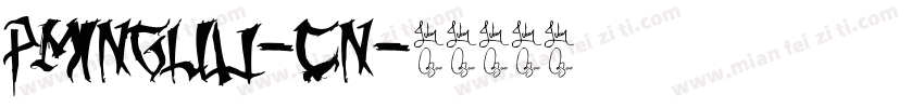 PMingLiU-CN字体转换