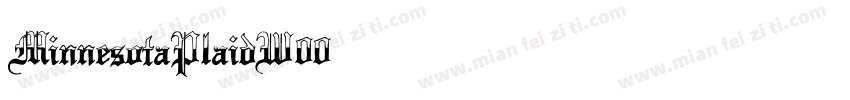 MinnesotaPlaidW00字体转换