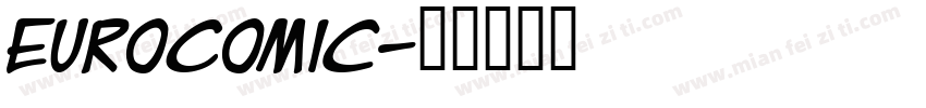 EuroComic字体转换