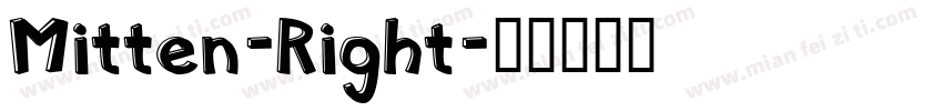 Mitten-Right字体转换