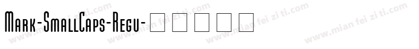 Mark-SmallCaps-Regu字体转换