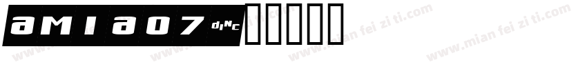 AMIAO7字体转换
