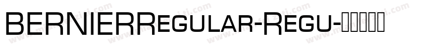 BERNIERRegular-Regu字体转换