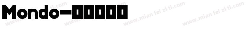 Mondo字体转换
