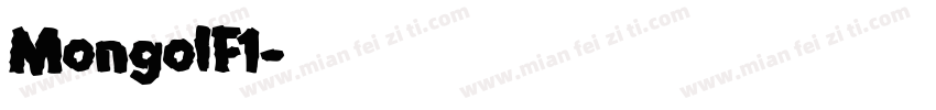 MongolF1字体转换