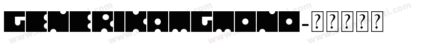 GenerikaMGMono字体转换