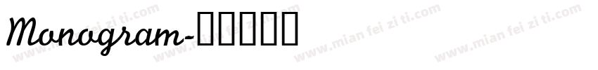 Monogram字体转换