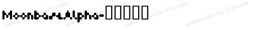 MoonbaseAlpha字体转换
