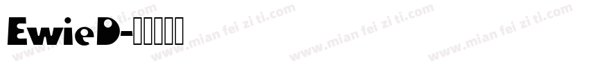 EwieD字体转换