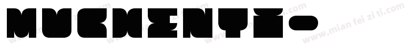 muchenti字体转换
