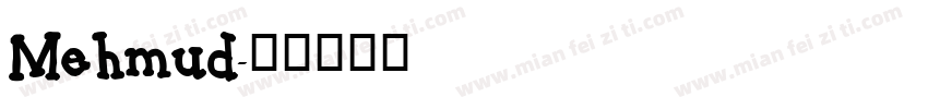 Mehmud字体转换