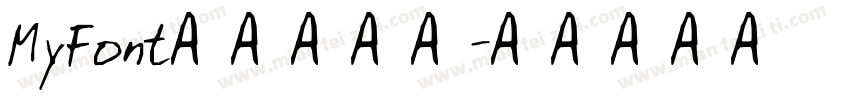 MyFont濑户风车简字体转换